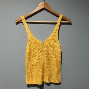 Crochet tank top